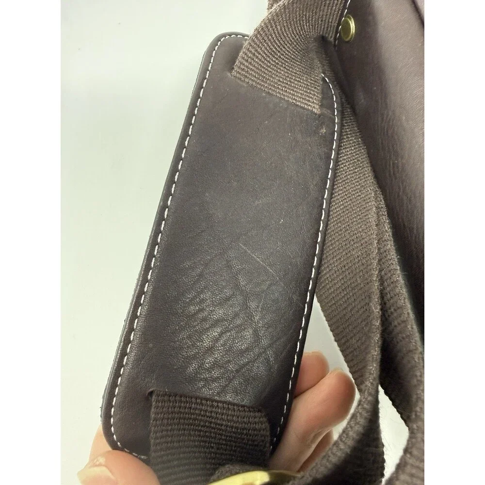 Bugatti brown crossbody